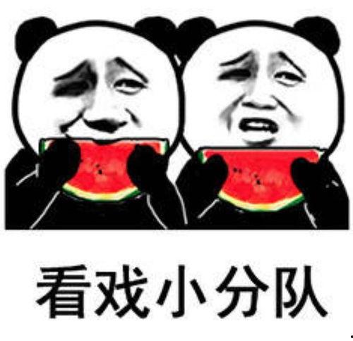 娱乐圈吃瓜专用表情包,吃瓜表情包背后的故事